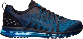 Nike Men's Air Max 09 Jacquard Running Shoes | Deep Royal Blue/Obsidian/Black